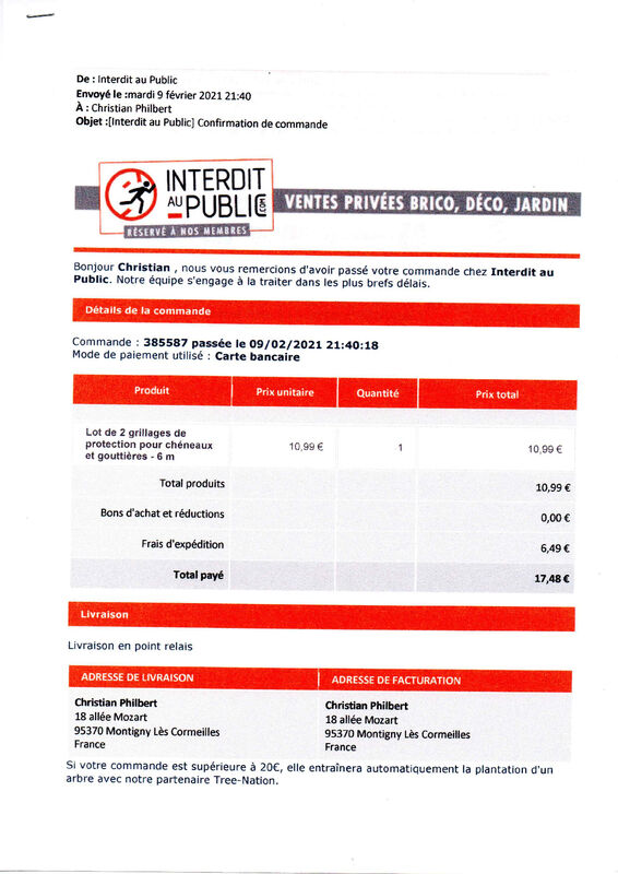 Impossible De Payer Ma Facture Sfr En Ligne www.interditaupublic.com | Site internet frauduleux